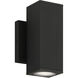 Arena 70 LED 7.09 inch Black Outdoor Wall Mount